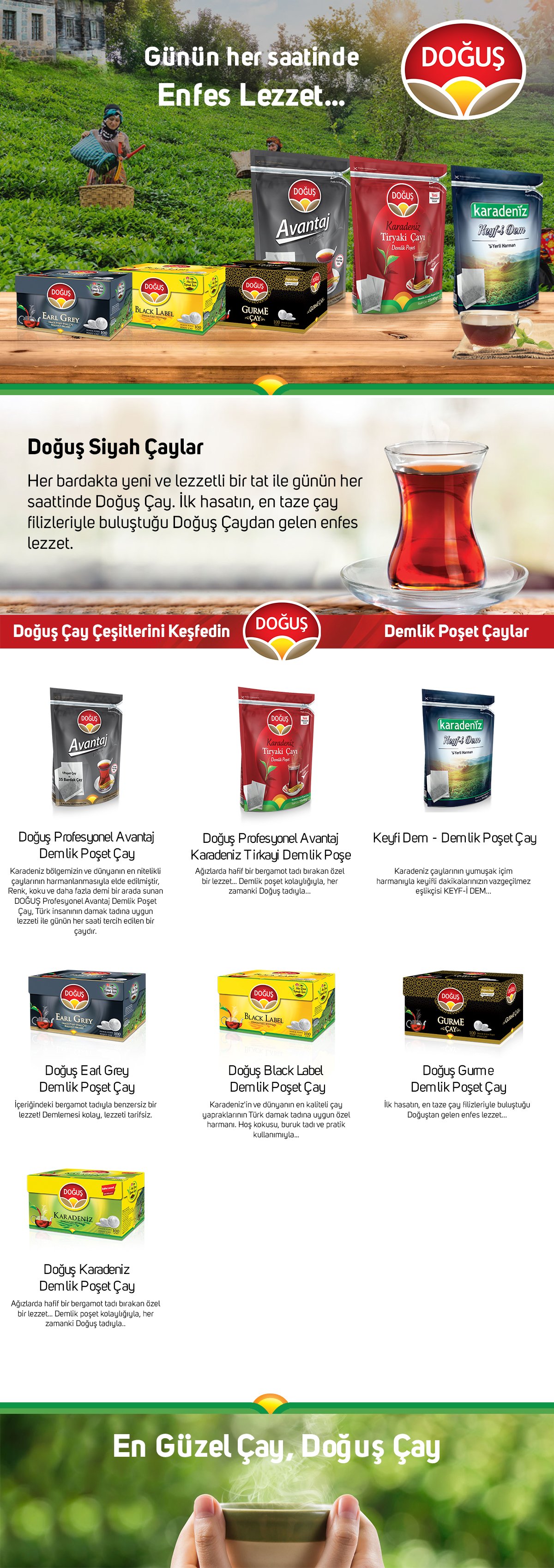  Doğuş Keyf-i Dem Demlik Poşet Çay 35x30 gr