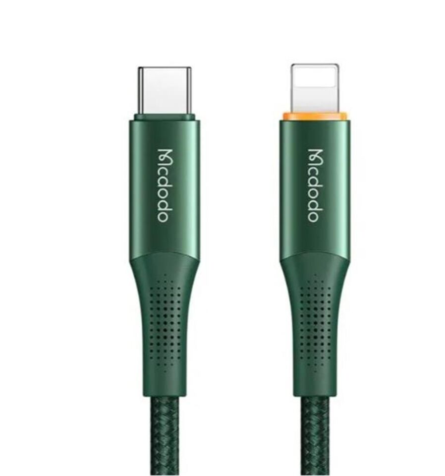 MCDODO CA-9963 20W TYPE-C TO LİGHTNİNG PD DATA-ŞARJ KABLOSU 1.8M-YEŞİL