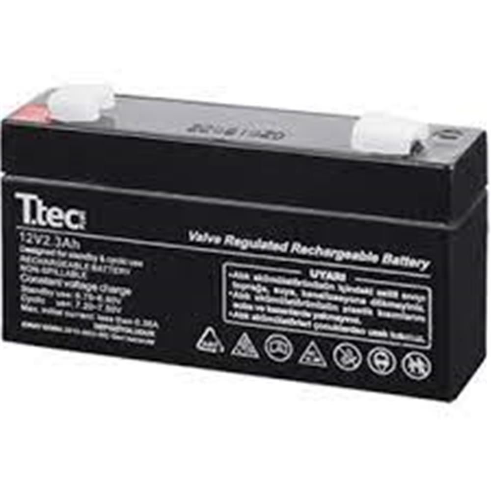 Ttec 12V 2.3AH Bakımsız Kuru Akü Dikey
