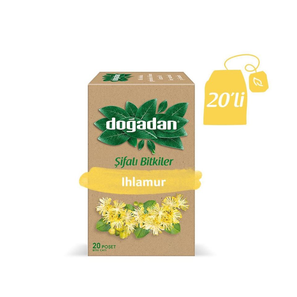 Doğadan Ihlamur 20'li Poşet Bitki Çayı