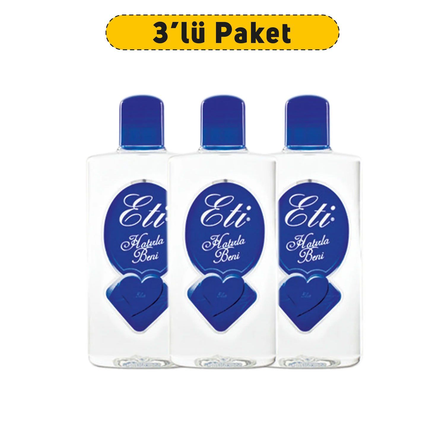 Eti Hatırla Beni Kolonya Blue 3'lü Paket