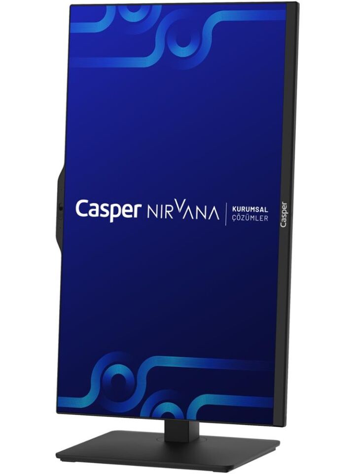 Casper Nirvana A90.1342-BE00A-V-S-K Siyah i5-13420H 16GB RAM 500GB NVME 23.8'' Pivot W11H All In One