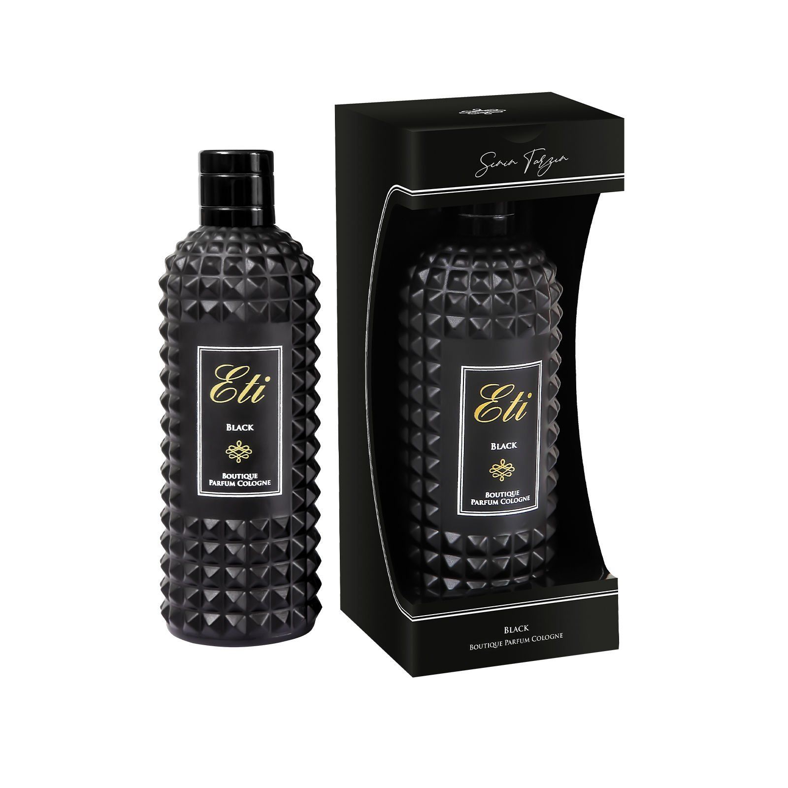 Eti Boutique Parfüm Kolonya Black 300 ml Cam Şişe - Kutulu