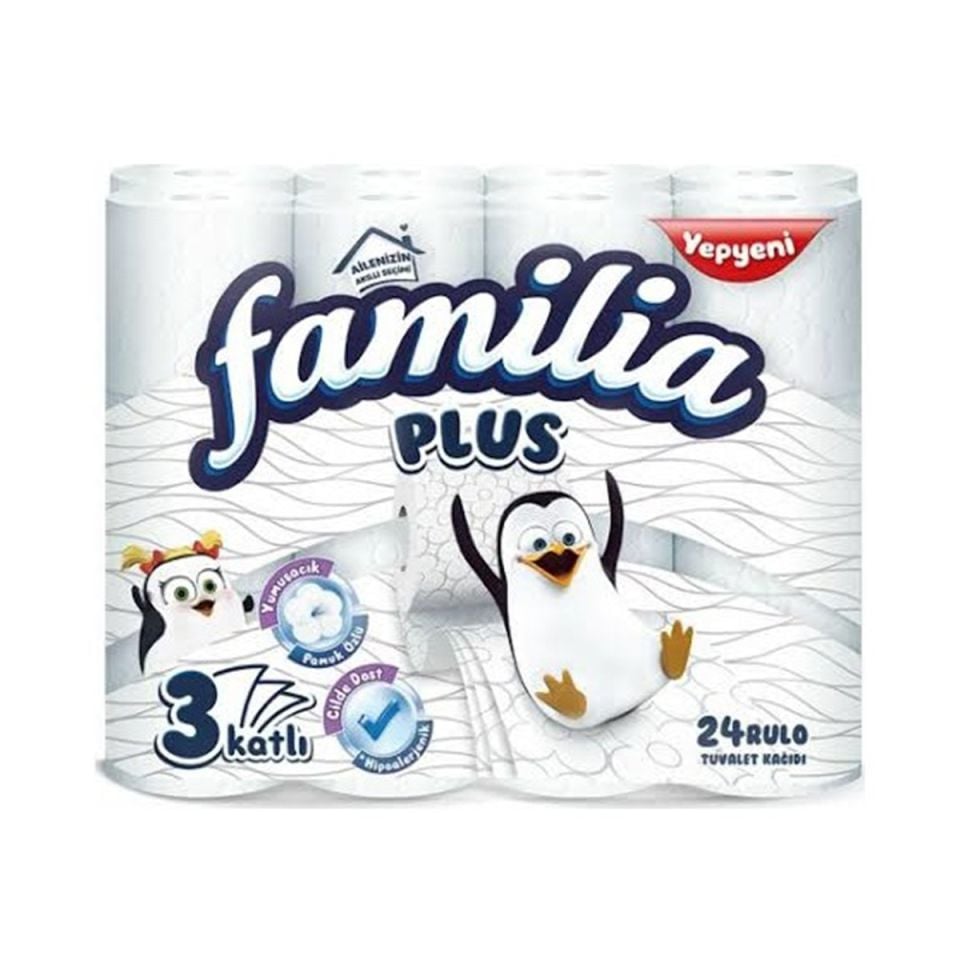 Familia Plus Tuvalet Kağıdı 3 Katlı 24'lü