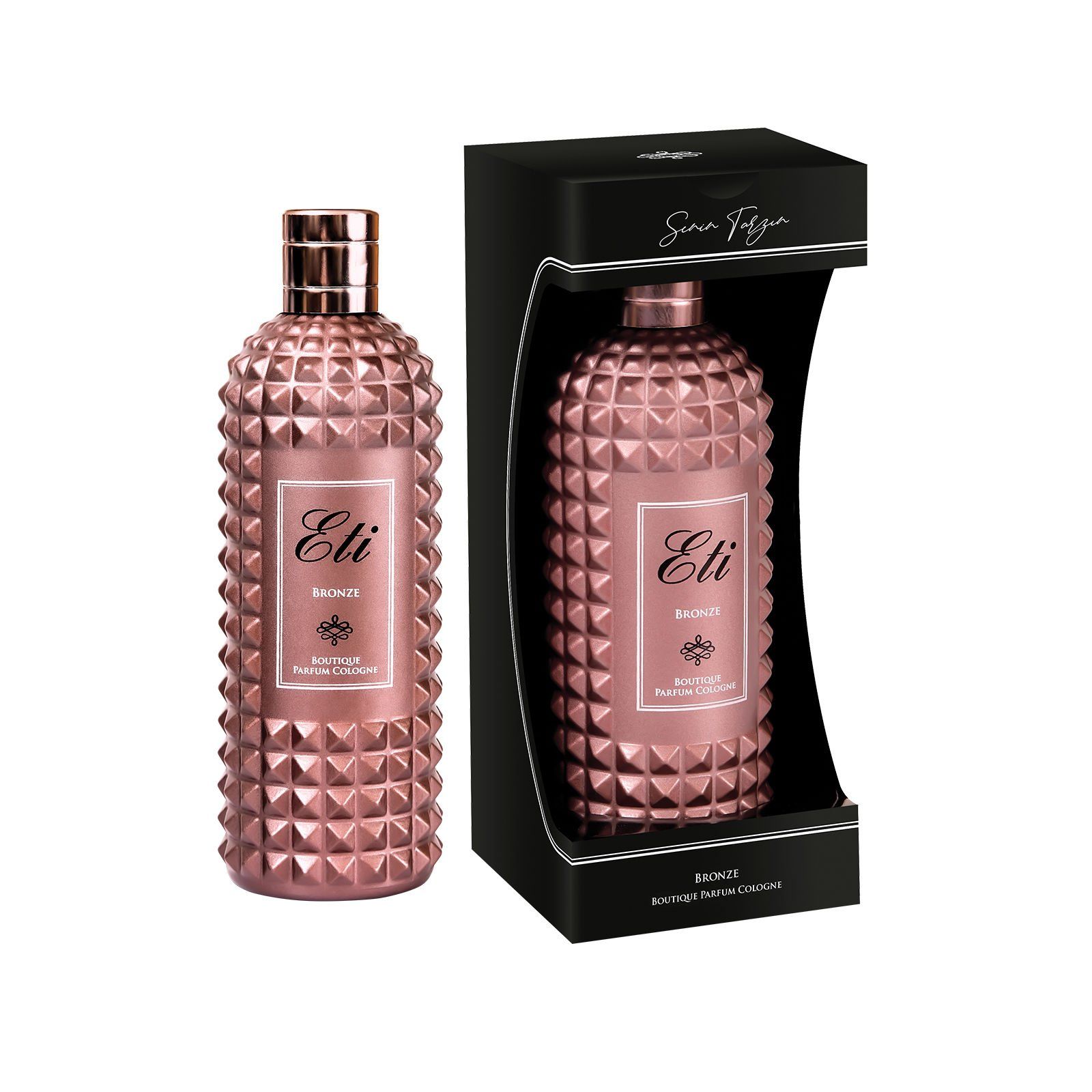 Eti Boutique Parfüm Kolonya Bronze 300 ml Cam Şişe - Kutulu