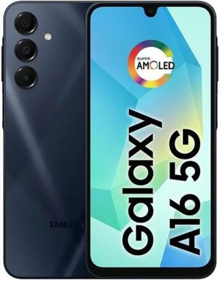 Samsung Galaxy SM-A166B-DS A16 5G 8GB 256GB Black Cep Telefonu