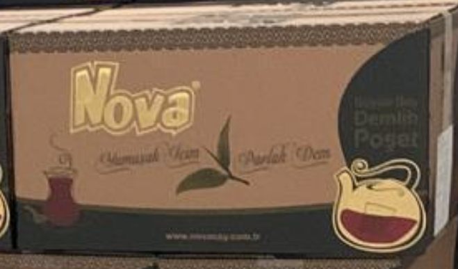 Nova Çay Jumbo Demlik Poşet 167x30 Gr 5010 Gr