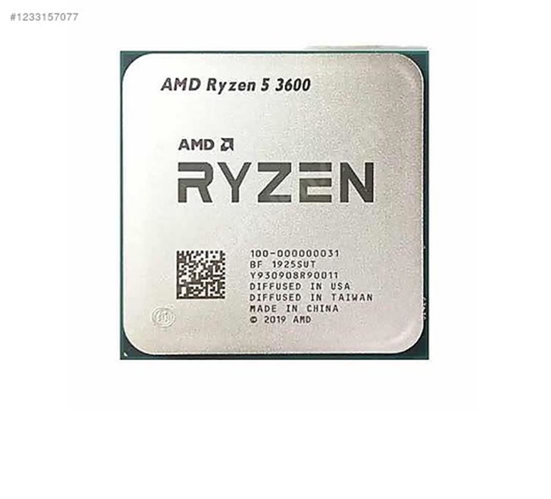 Amd Ryzen 5 3600 MPK 3.60Ghz 32Mb Am4 (65W) Kutulusuz Tray İşlemci
