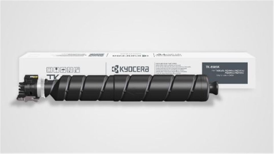 Kyocera TK-8585K Black Siyah Orjinal Fotokopi Toneri TASKalfa MZ4001ci - MZ5001ci 30.000 Sayfa