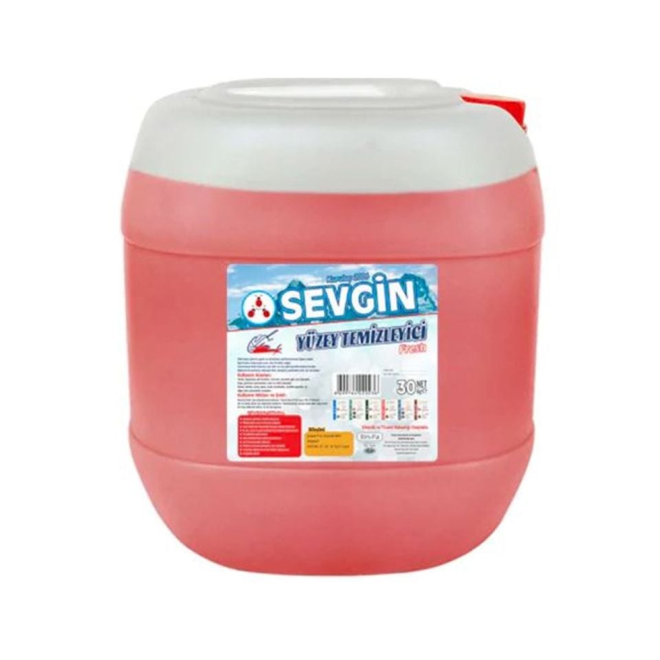 Sevgin Genel Yüzey Temizleyici Fresh 30 Kg.