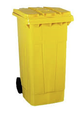 ÇÖP KONTEYNERI 240 LT (SARI)