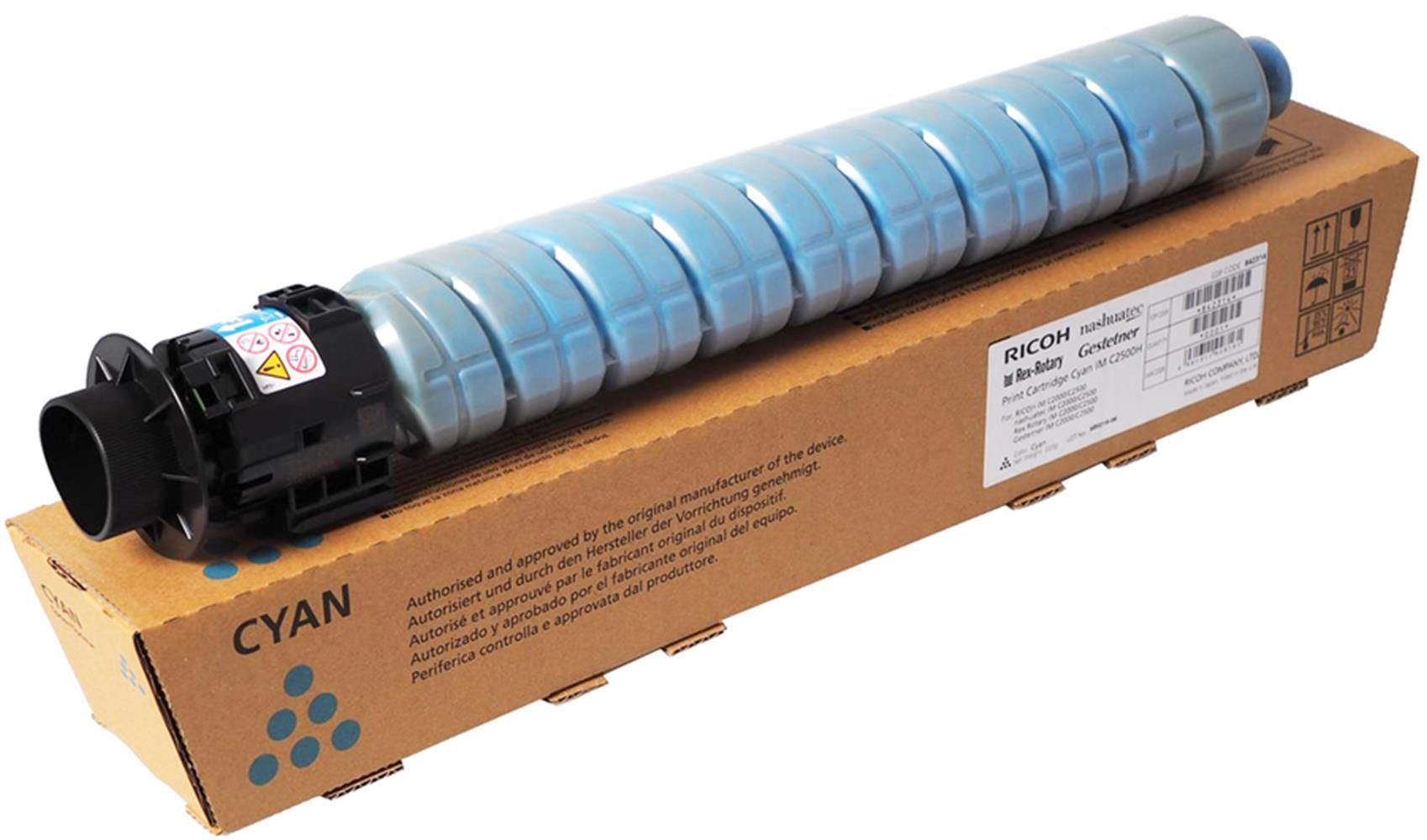 Ricoh IM C2500 Cyan Mavi Orjinal Fotokopi Toneri IM C2000-2500 10.500 Sayfa