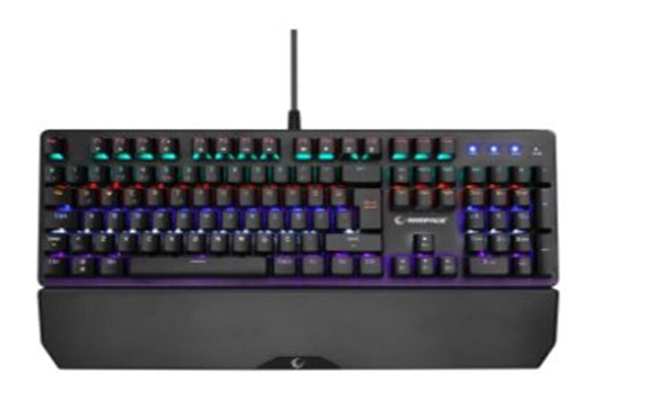 Rampage KB-R86 UMBRA Siyah USB Rainbow Aydınlatmalı Red Switch Mekanik Gaming Oyuncu Klavye