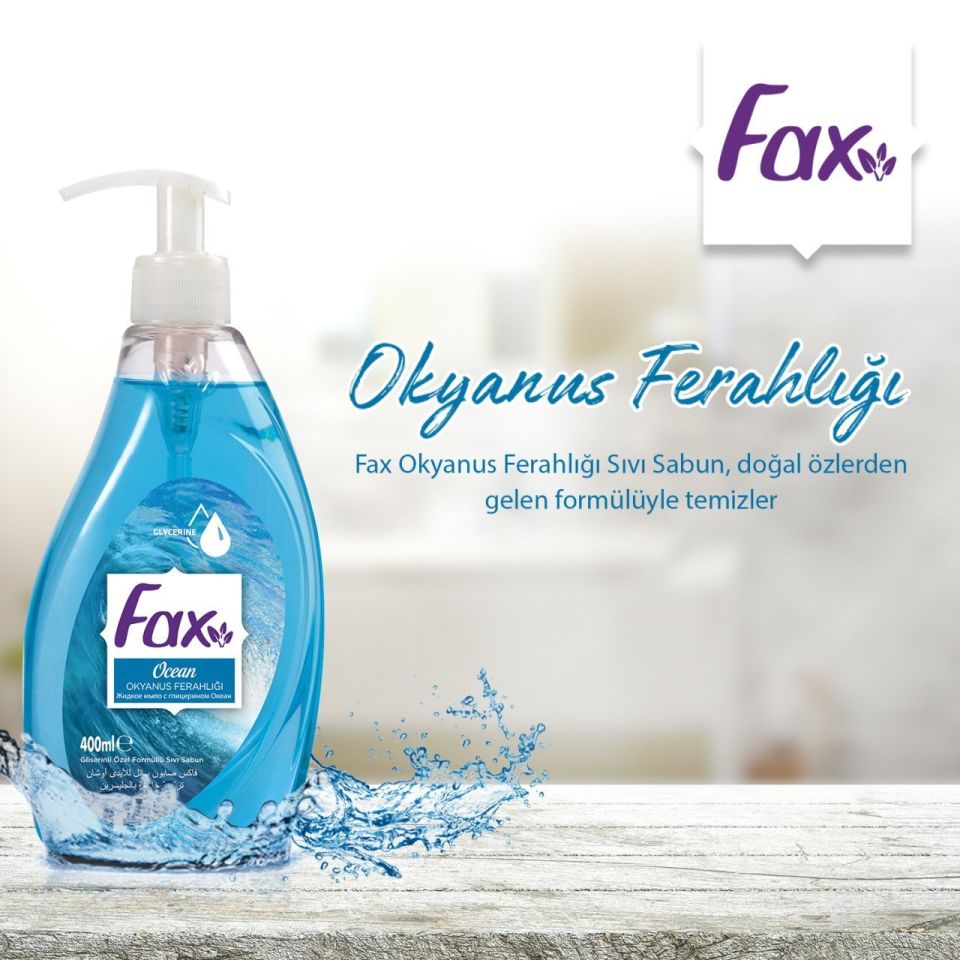 Fax Okyanus Sıvı Sabun 400ml