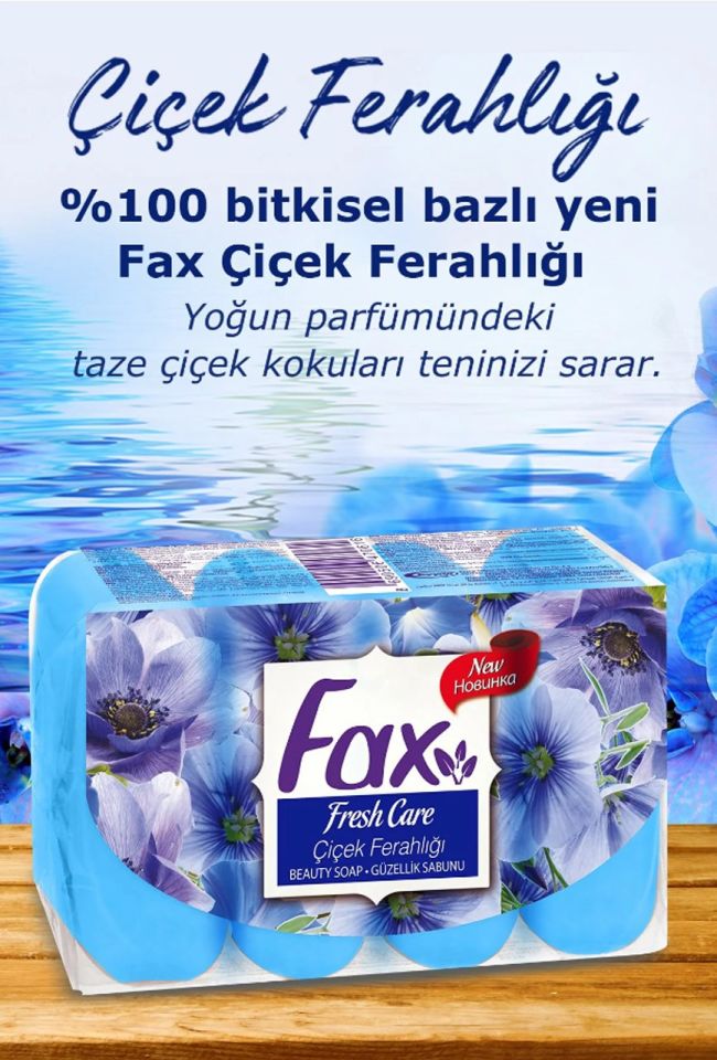 Fax Çiçek Ferahlığı 4 Adet Güzellik Sabunu 280gr