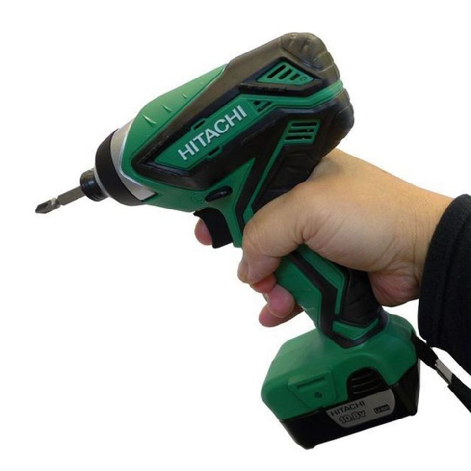 Hitachi WH10DAL Çift Akülü Profesyonel Darbeli Tornavida