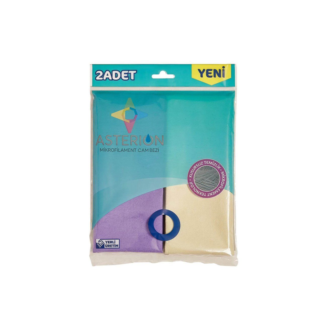 Asterion Mikrofilament Cam Bezi Premium 40x35 cm 2'li