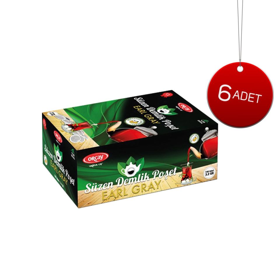 Orçay Bergamot Demlik Poşet Çay 100x30gr (6000gr)
