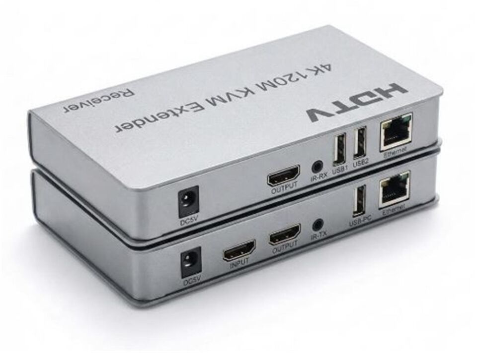 Enkado EKD-HE120KVM 4K 120 Metre HDMI USB KVM Extender