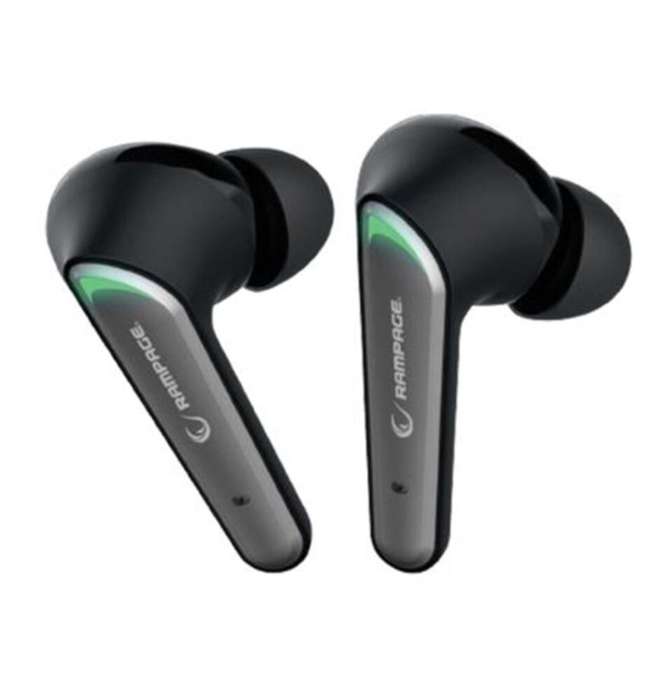Rampage RM-TWS01G VIPER Siyah Mobile+PC Uyumlu Bluetooth TWS Gaming Oyuncu Mikrofonlu Kulaklık