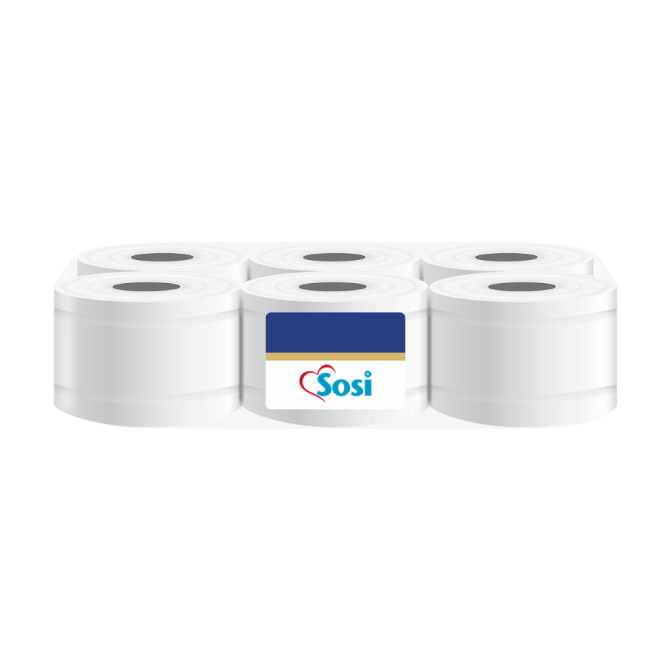Sosi Extra İçten Çekmeli Dispenser Tuvalet Kağıdı 6'lı