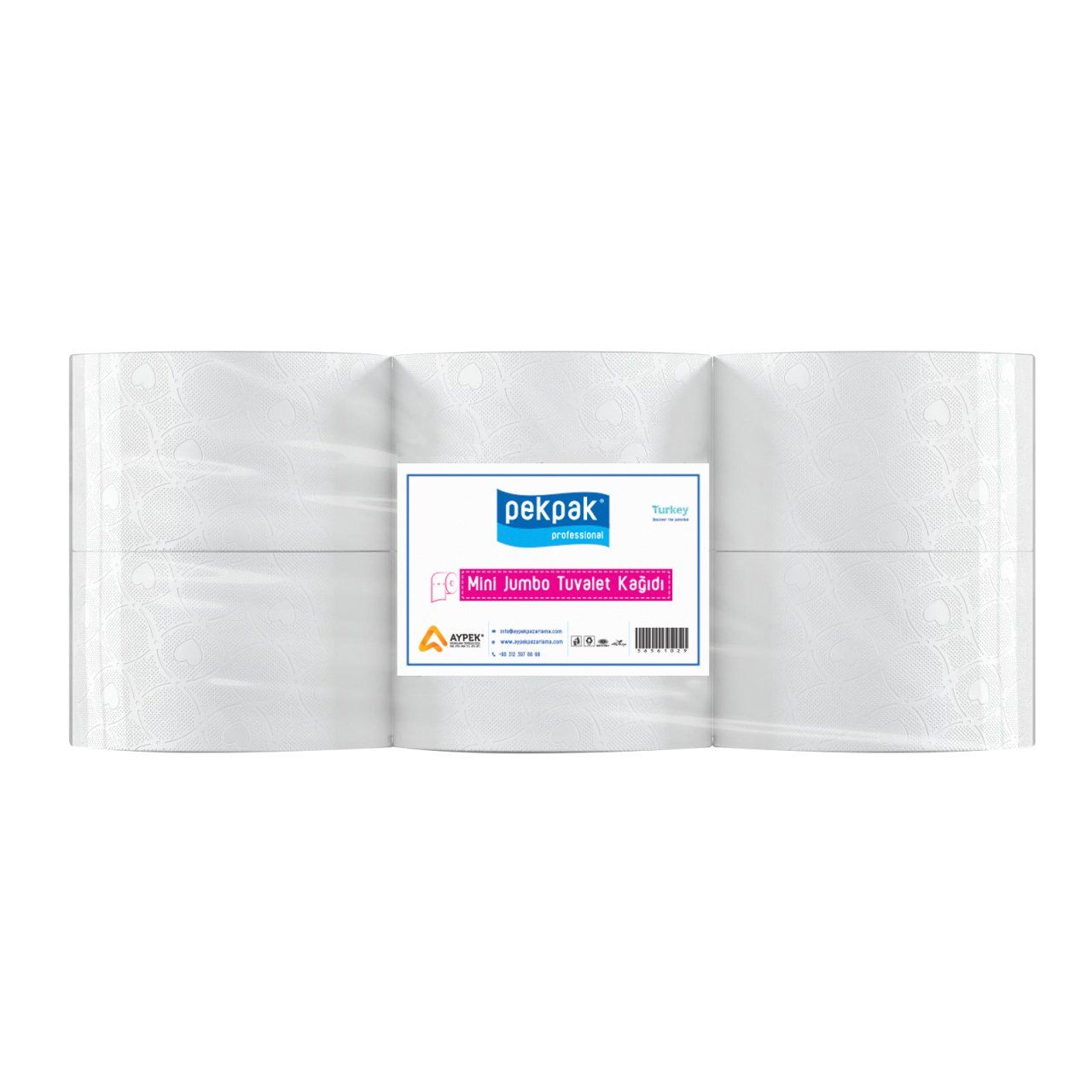 Pekpak Mini Jumbo Tuvalet Kağıdı 12'li 3,5 Kg