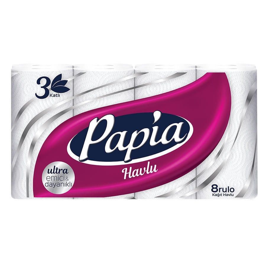 Papia Kağıt Havlu 8'li