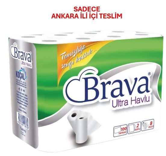 Brava Ultra Tuvalet Kağıdı 24'lü 3 Katlı