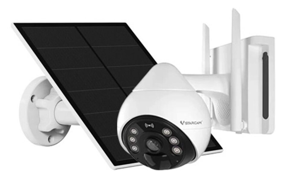 Novacom BG69D-TZ 4G 3MP 4mm Lens Vstarcam Sim Kartlı Solar Kamera