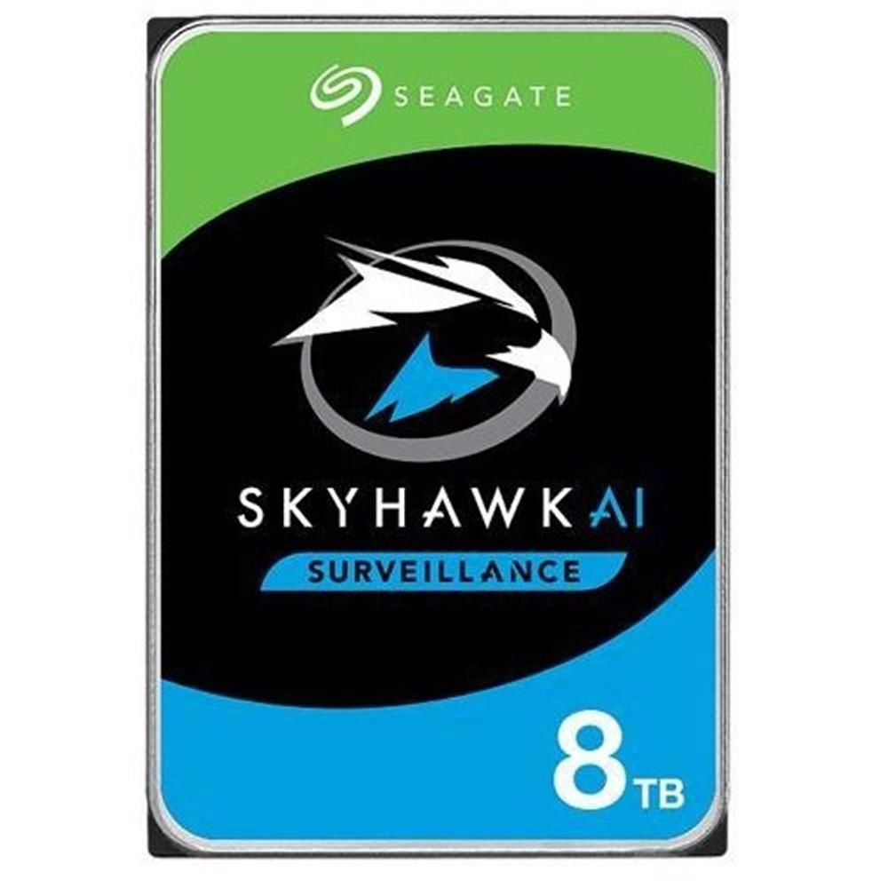 Seagate 8TB ST8000VE001 Skyhawk  256MB 3.5” SATA 3 7200Rpm 7-24 Güvenlik (Distrititör Ürünü)