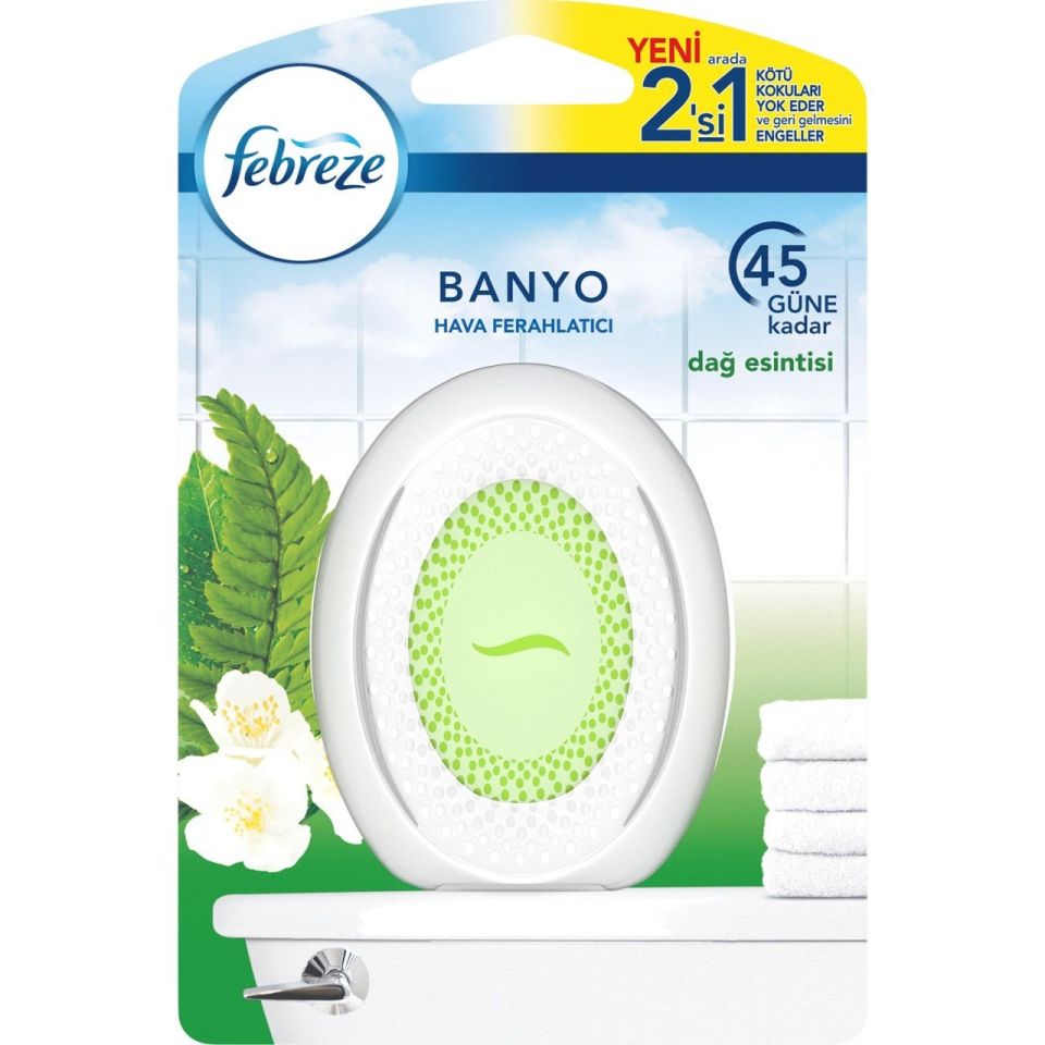 Febreze Hava Ferahlatıcı Banyo Oda Kokusu Dağ Esintisi