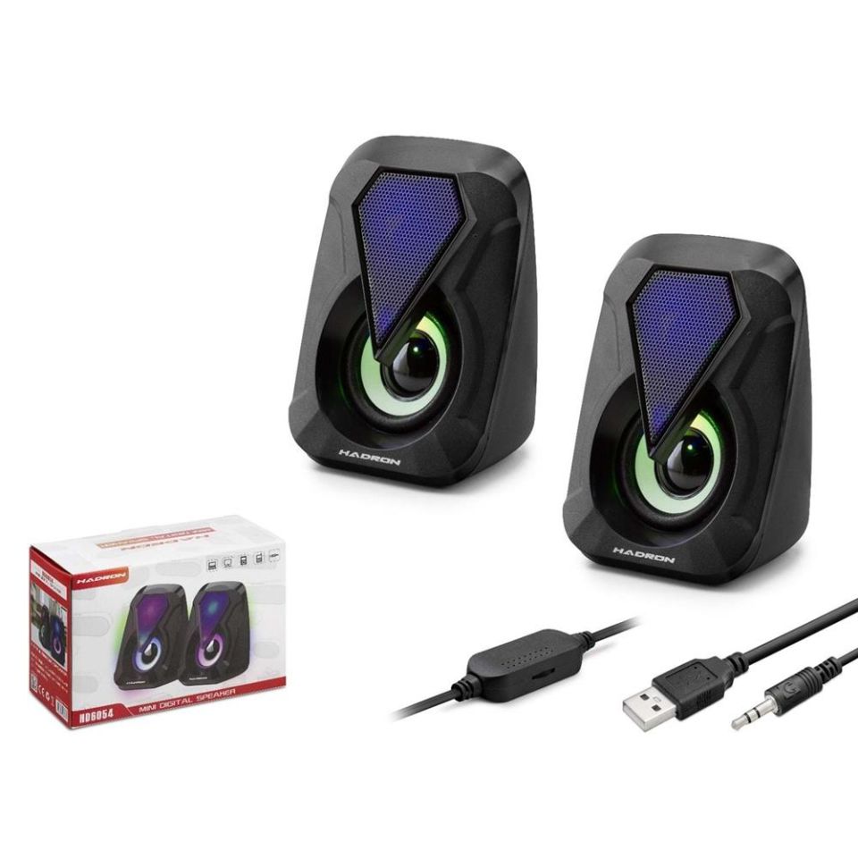 Mikado MD-179 Siyah-Mavi Usb+Sd+Fm Radyolu Speaker