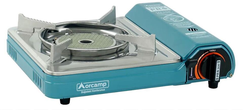 Orcamp Portatif Ocak Seramik Brülörlü Pembe CK-508