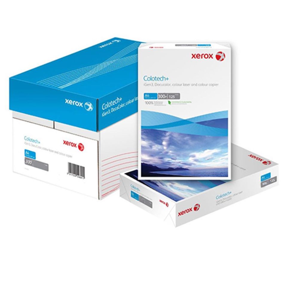 Xerox 3R97552-3R97983- A4 Colotech Fotokopi Kağıdı 300gr-125 lü 1 koli = 5 paket