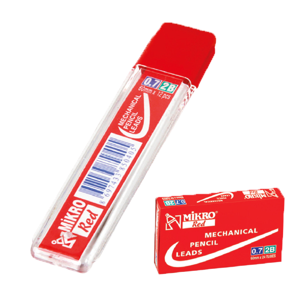 Mikro Min 2B 60 MM 0.7 MM Kırmızı