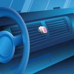 Febreze Hava Ferahlatıcı Araba Kokusu Bahar Çiçekleri 2 ml