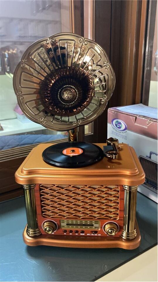 Everton Rt-586  Bluetooth Fm-Usb-Tf-Aux  Şarjlı Nostaljik Radyo