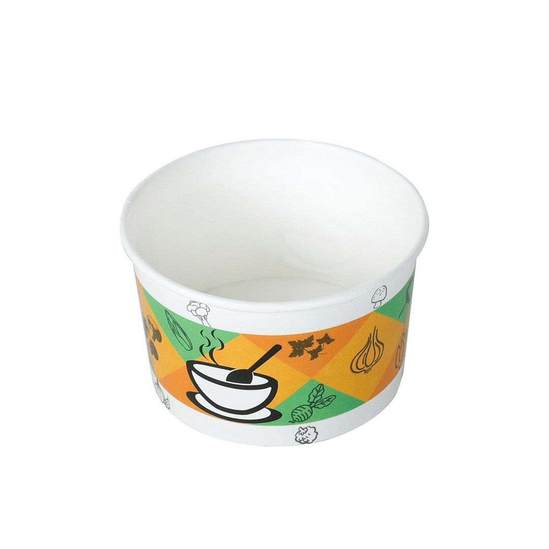 Karton Çorba Kasesi 16 Oz 25 Adet