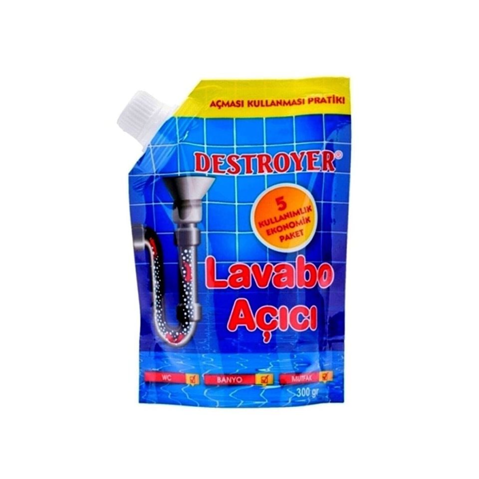 Destroyer Lavabo Açıcı 300 Gr