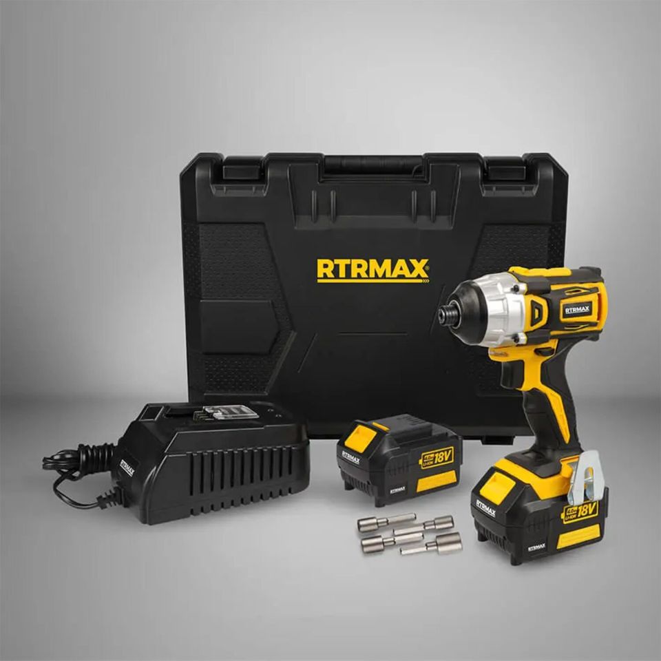 RtrMax RTX2022B Şarjlı Darbeli Vidalama Kömürsüz Motor Solo(Aküsüz)