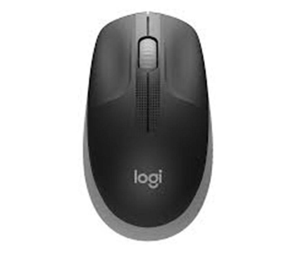 Logitech 910-005905 M190 Kömür Siyahı Büyük Boy Kablosuz Mouse Optik 1000 Dpı Buton