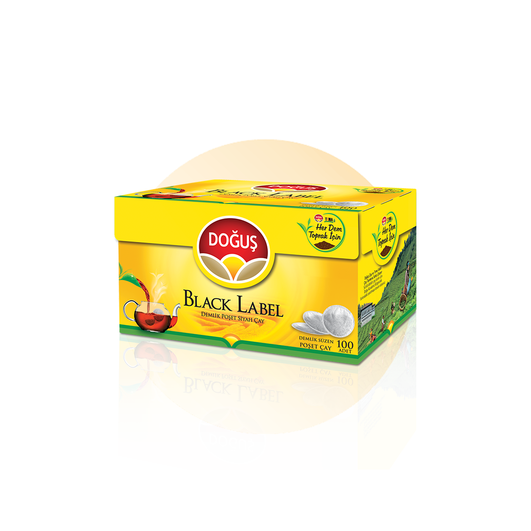 Doğuş Black Label 100'lü Demlik Poşet Çay
