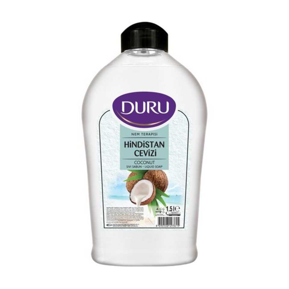 Duru Nem Terapisi Hindistan Cevizli Sıvı Sabun 1,5Lt