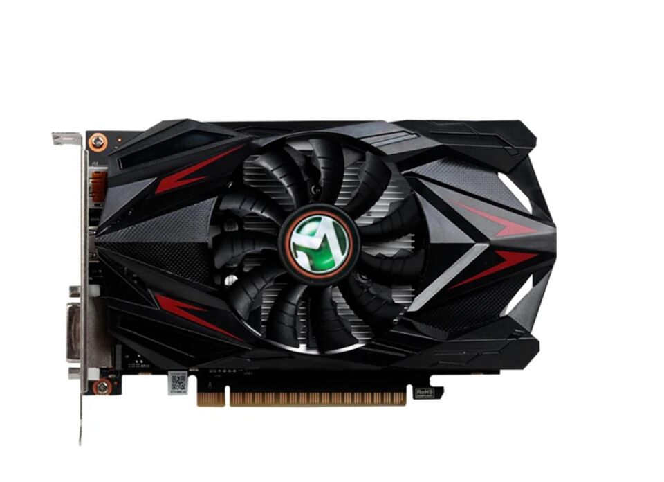 Afox Geforce GTX1050TI 4gb Gddr5 128bit AF1050TI-4096D5H5-V10 DVI HDMI Dp Atx Single Fan Ekran Kartı