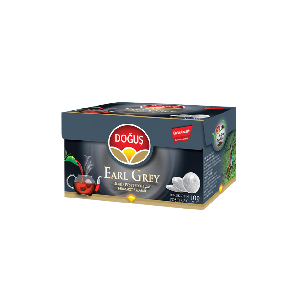 Doğuş Earl Grey 100'lü Demlik Poşet Çay