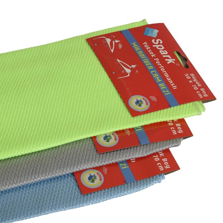 Spark Mikrofiber Oto Cam Bezi 50x70 cm