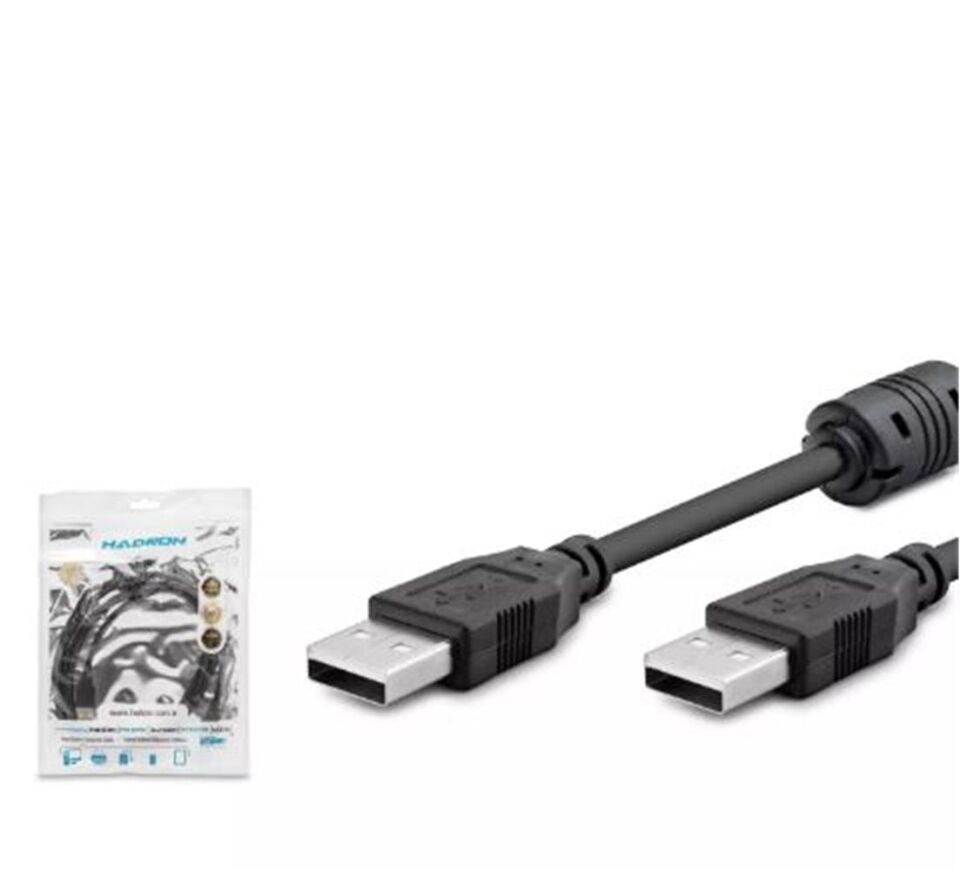 Hadron Hdx7532 Usb To Usb Kablo 1.5M Siyah