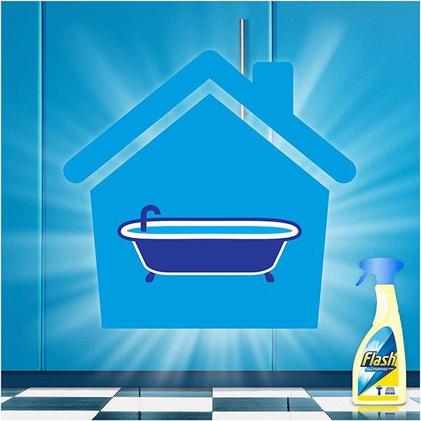 Flash Professional No:8 Hijyenik Yüzey ve Cam Temizleyici 750 ml