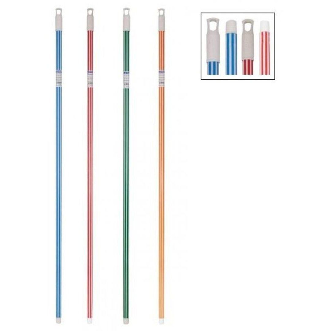 Mopeda Çift Renkli Metal Fırça Sapı (120 cm)