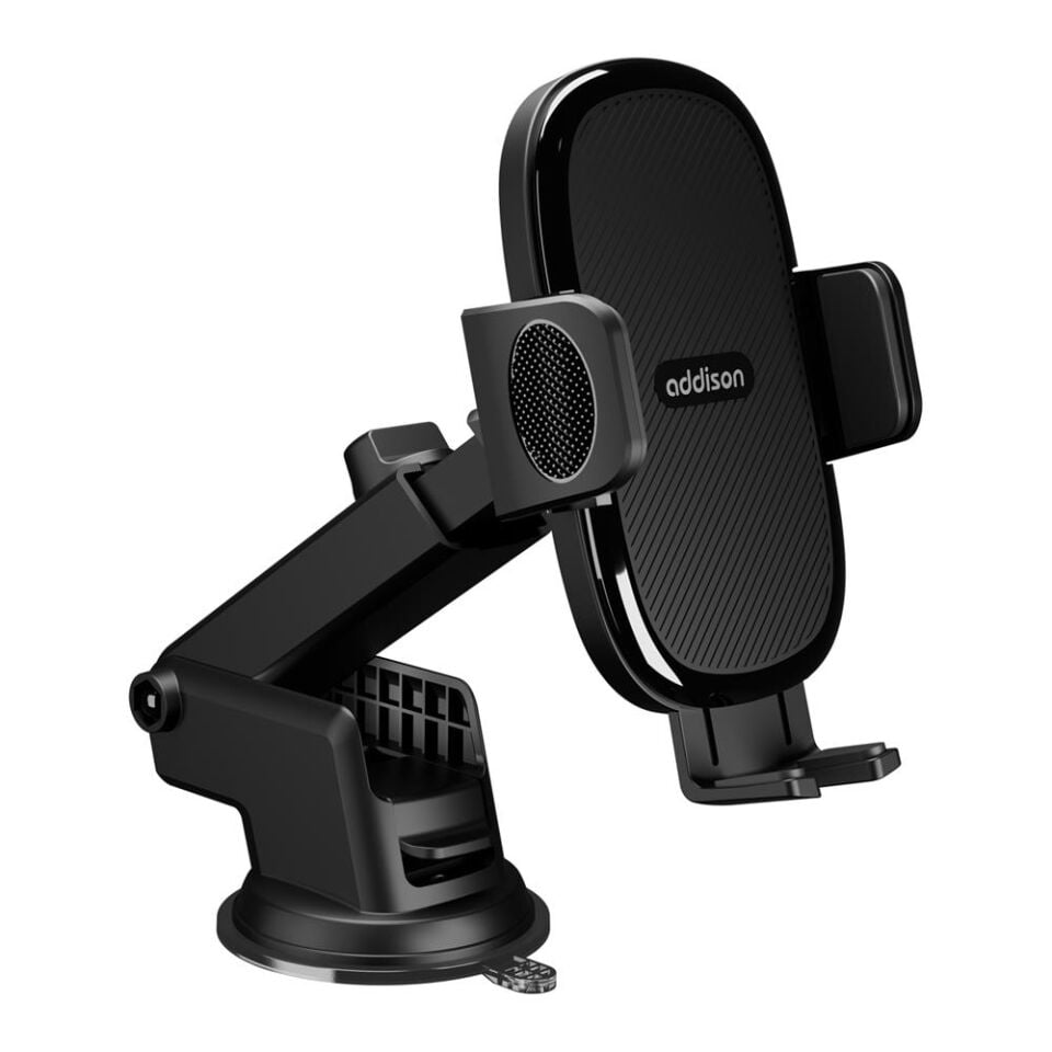 Addison ADS-136 Universal Ayarlanabilir Siyah Araç Telefon Tutucu